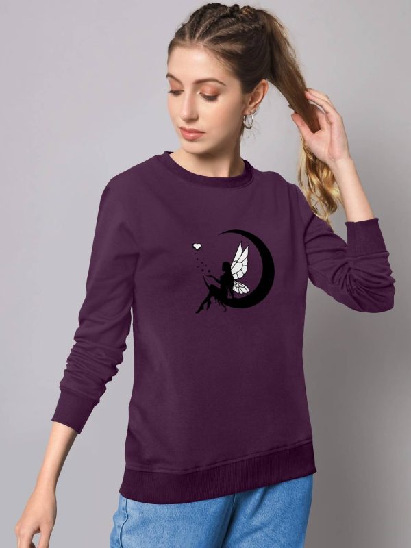 ZentWorld Full Sleeve Printed Women Sweatshirt